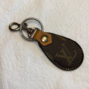 LV Louis Vuitton Monogram Vintage Key Fob